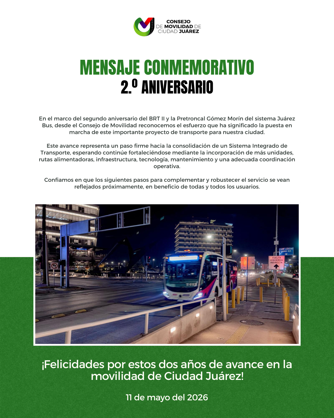 Juntos por una mejor movilidad